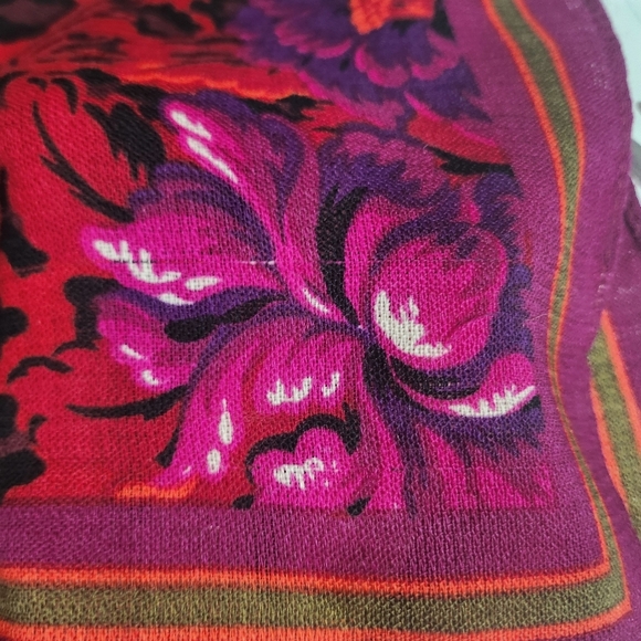 Kenzo wool scarf Vintage 💯 Authentic - Picture 5 of 9